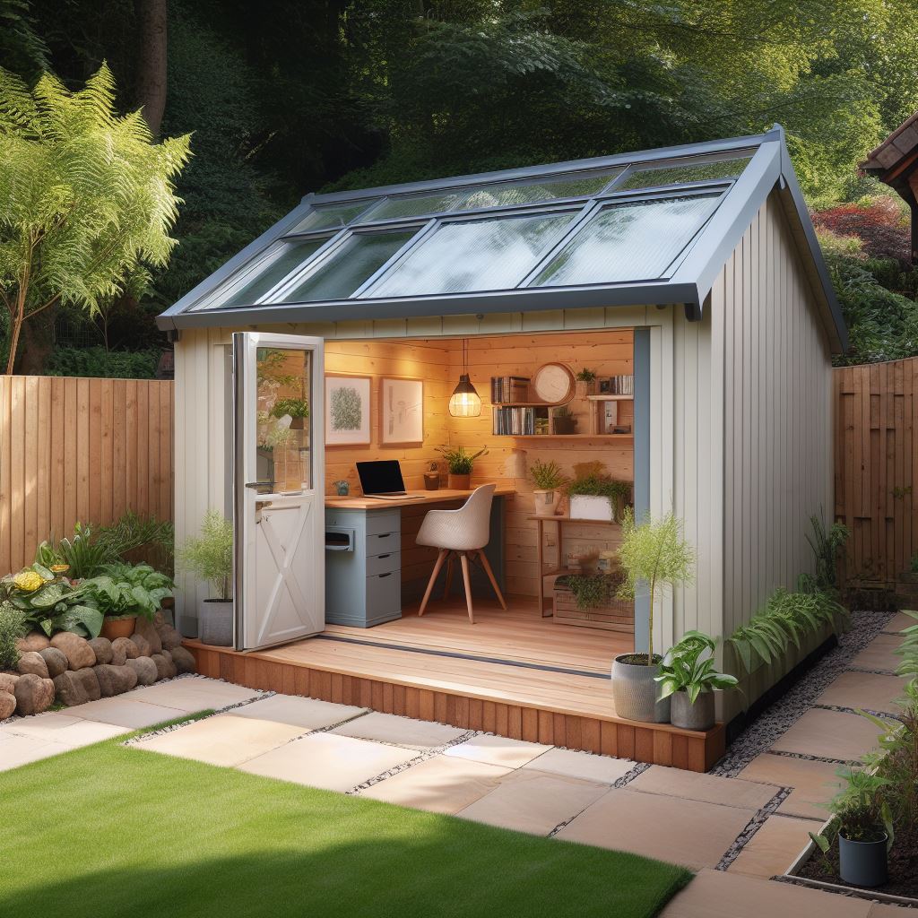 small garden office shed