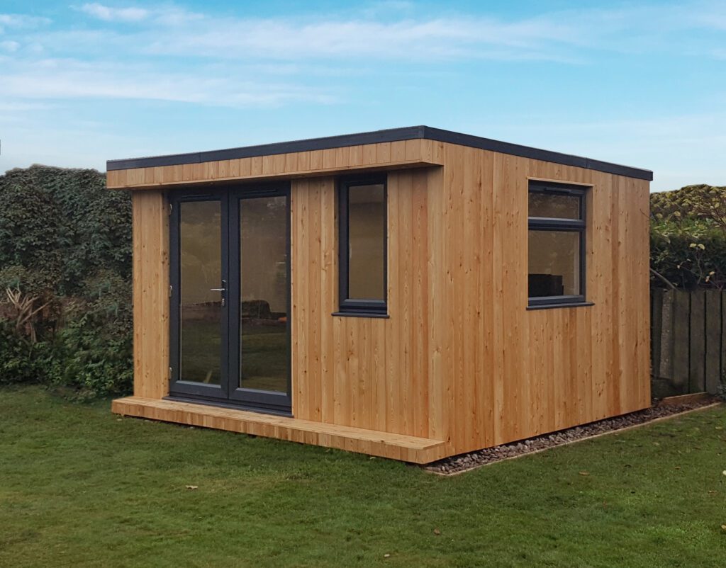 how to build a garden room on a budget