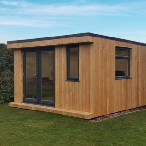 garden room side 4M with French doors
