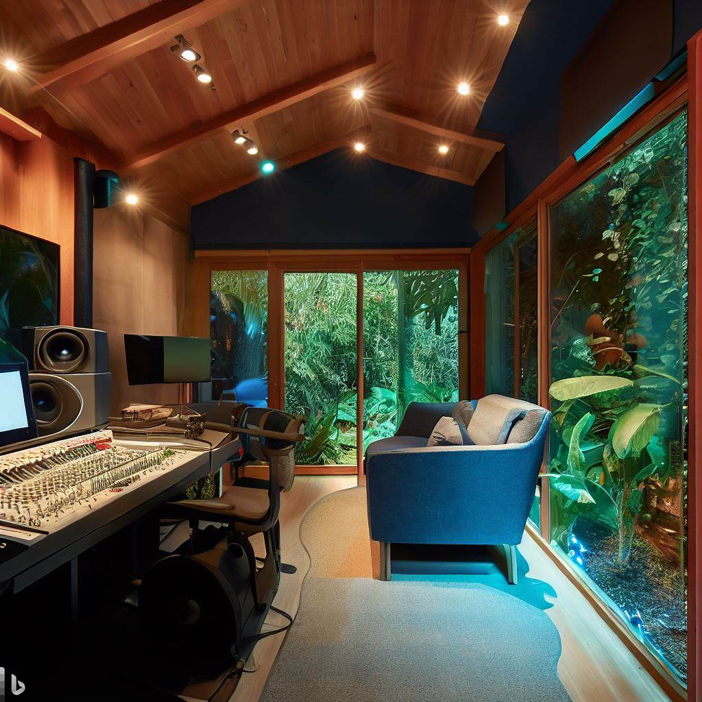garden room music studio