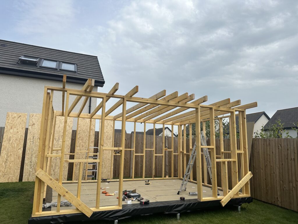 Customer Garden Room frame