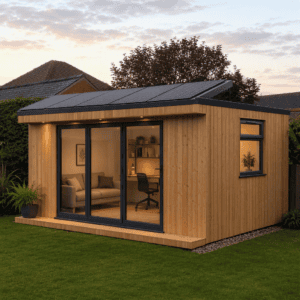 Plug-In Solar for Garden Rooms